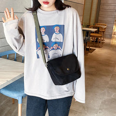 Literary Leisure Joker Messenger Bag for Men and Women