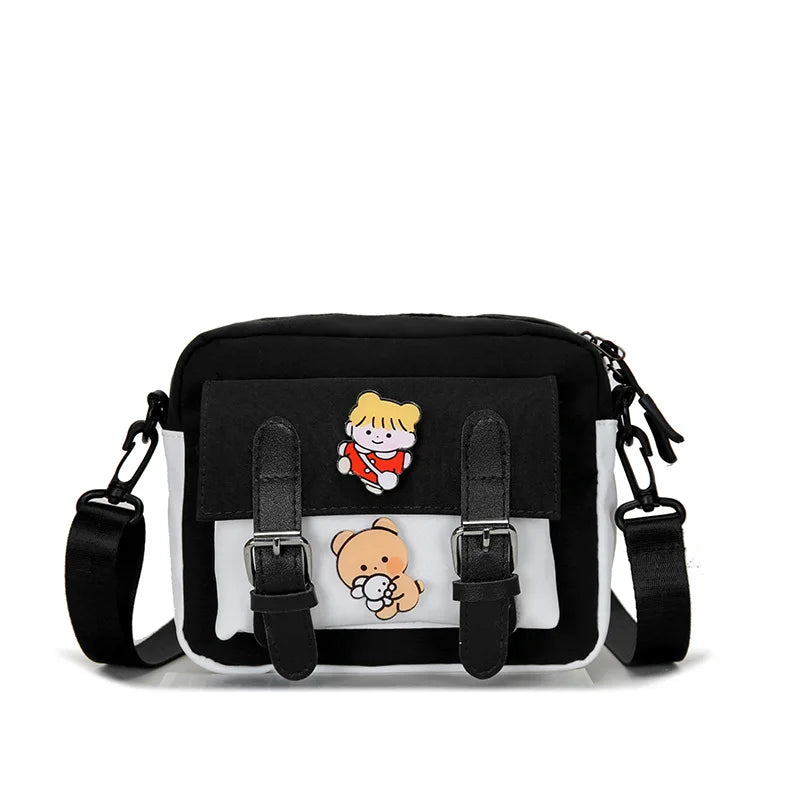 Nylon Shoulder Messenger Bag Student Bag Women's Bag