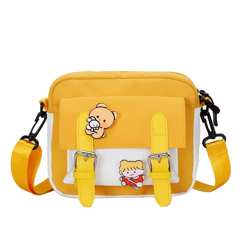 Nylon Shoulder Messenger Bag Student Bag Women's Bag