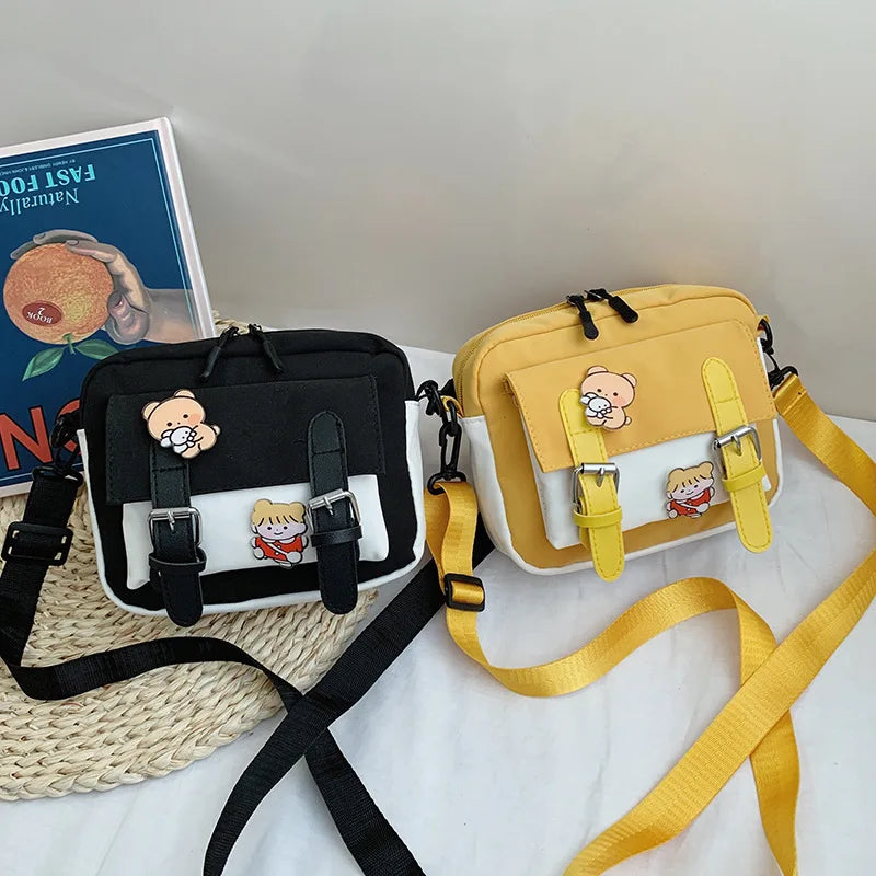 Nylon Shoulder Messenger Bag Student Bag Women's Bag
