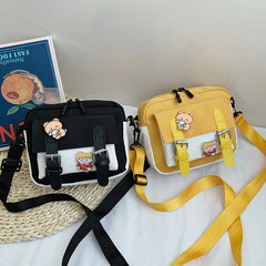 Nylon Shoulder Messenger Bag Student Bag Women's Bag