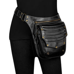 Retro Punk Messenger Bag Outdoor Waist Bag