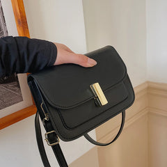 Women's PU Leather Crossbody Bag Small Messenger Handbag