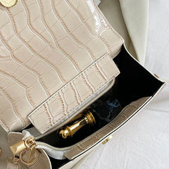 Soft Shoulder Bags Chain Crossbody Bag PU Leather Handbags