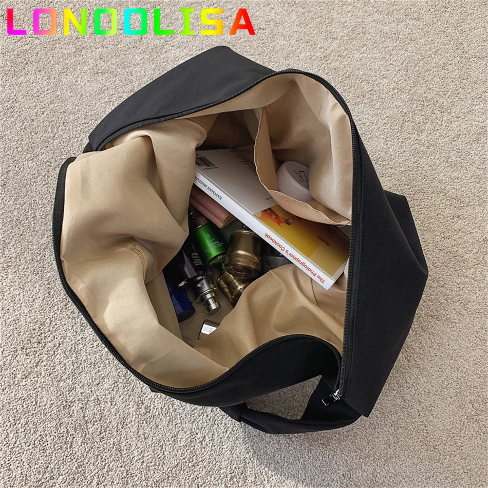 Canvas Totes Bags Women Casual Wild Ladies Hobos Handbags Large Capacity