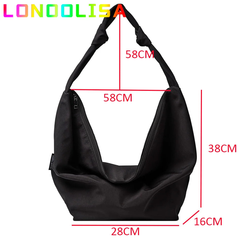 Canvas Totes Bags Women Casual Wild Ladies Hobos Handbags Large Capacity