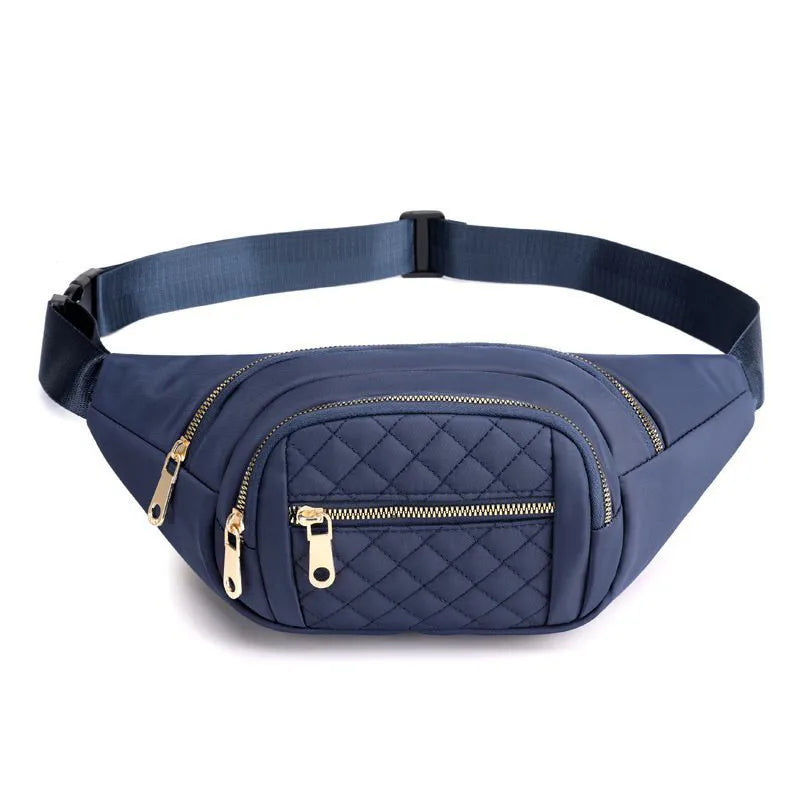 Canvas Women Messenger Bag Sports Waist Pack Crossbody Bag