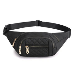 Canvas Women Messenger Bag Sports Waist Pack Crossbody Bag