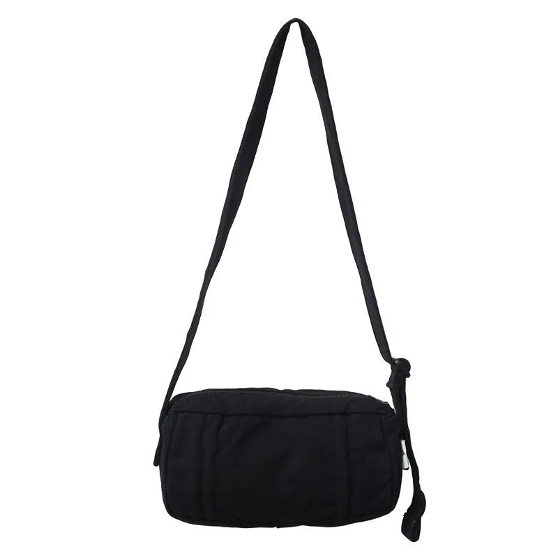 Canvas Messenger Bag Casual Student Shoulder Schoolbag Handbags Small Female