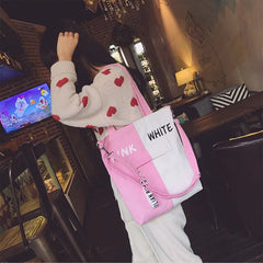 Casual All-match Shoulder Bag Large Capacity Women's Canvas Bag