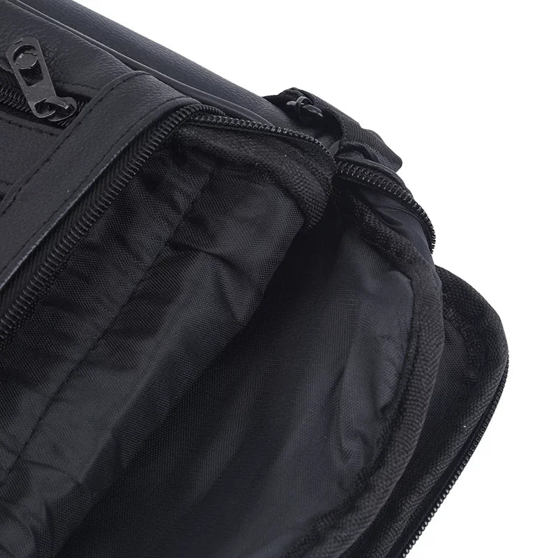 Men's Business Leather Mini Crossbody Bag Cow Skin Single Shoulder Messenger