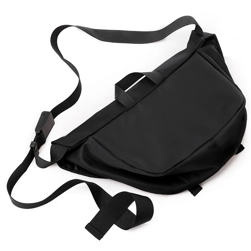 Men's Sports Chest Bag for Outdoor Running, Multi-function Body Messenger
