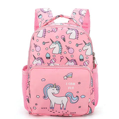 Cartoon Unicorn Baby Backpack Kindergarten School Bag