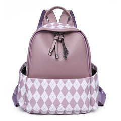 Classic Leather Backpack & Shoulder Bag Combo