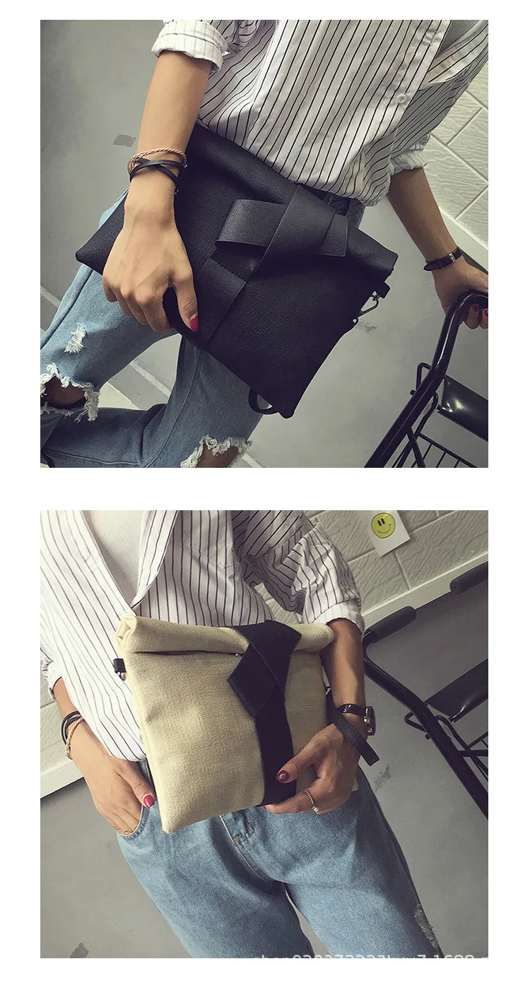 Large Envelope Messenger Bag for Women