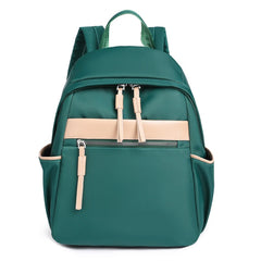College Student Backpack High Nylon Fabric Lightweight Travel Women's Backpack