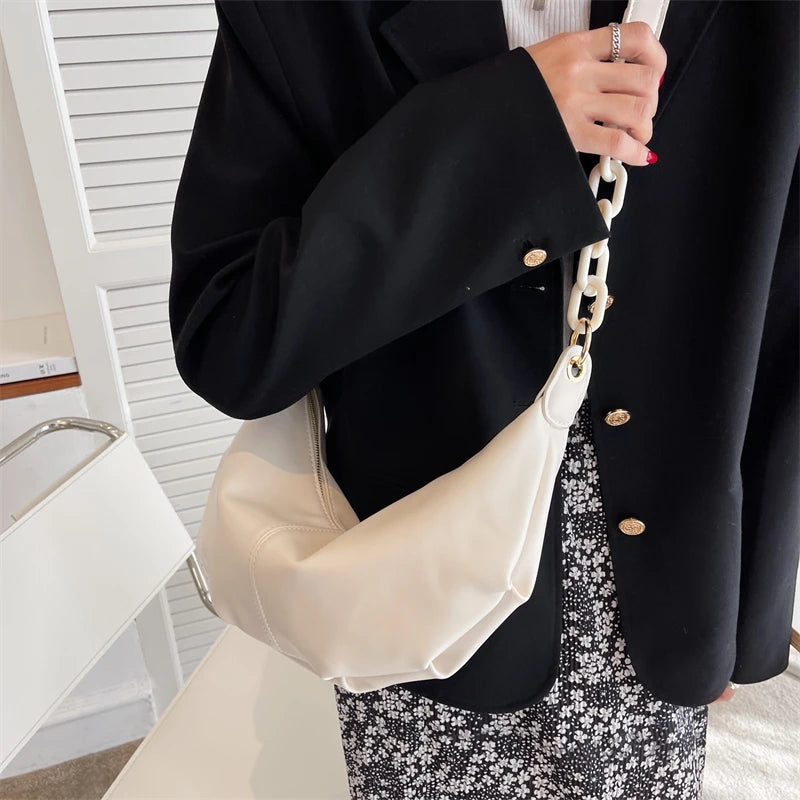 Women's Crossbody Bag Soft Leather Shoulder Hobo Handbag