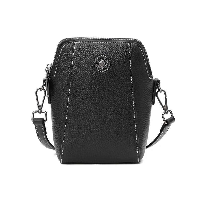 Women Crossbody Bag Leather Lady Shoulder Bag Girls Mini Phone Bags