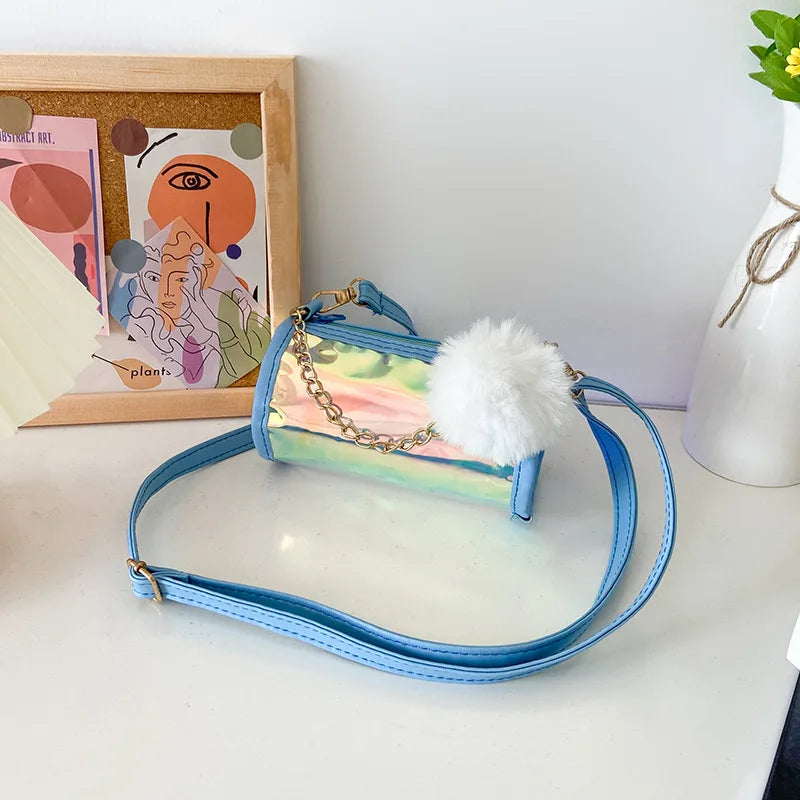 Laser Transparent Crossbody Bag for Women