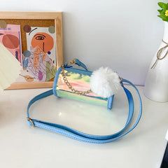 Laser Transparent Crossbody Bag for Women
