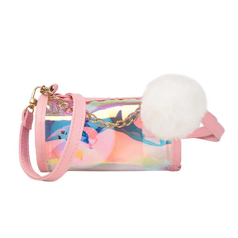 Laser Transparent Crossbody Bag for Women