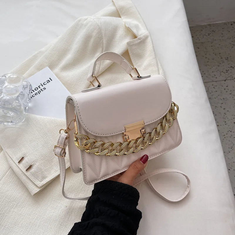 Shoulder Bag Chain Crossbody Bags for Women Ladies Handbags and Purses