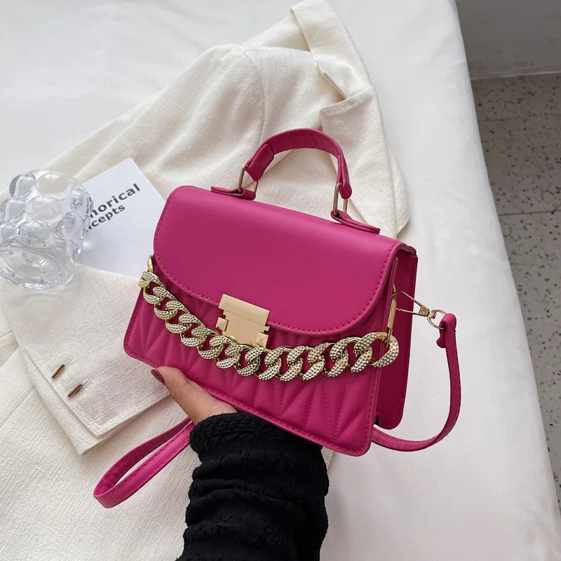 Shoulder Bag Chain Crossbody Bags for Women Ladies Handbags and Purses