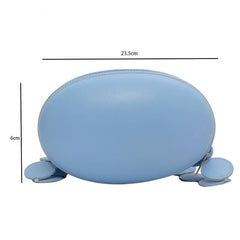 Women Round Handbag Female Crossbody Bags Green Pink Shoulder Bags