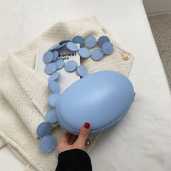 Round Handbag Women Crossbody Party Clutch Evening Bags