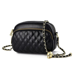 Diamond Lattice PU Leather Women Handbags Lady's Shoulder Crossbody Bag