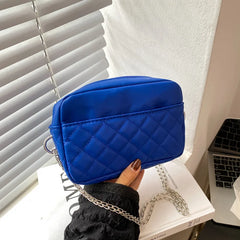Diamond Lattice Women Bags Chain Square Shoulder Bag Crossbody Lady Purses