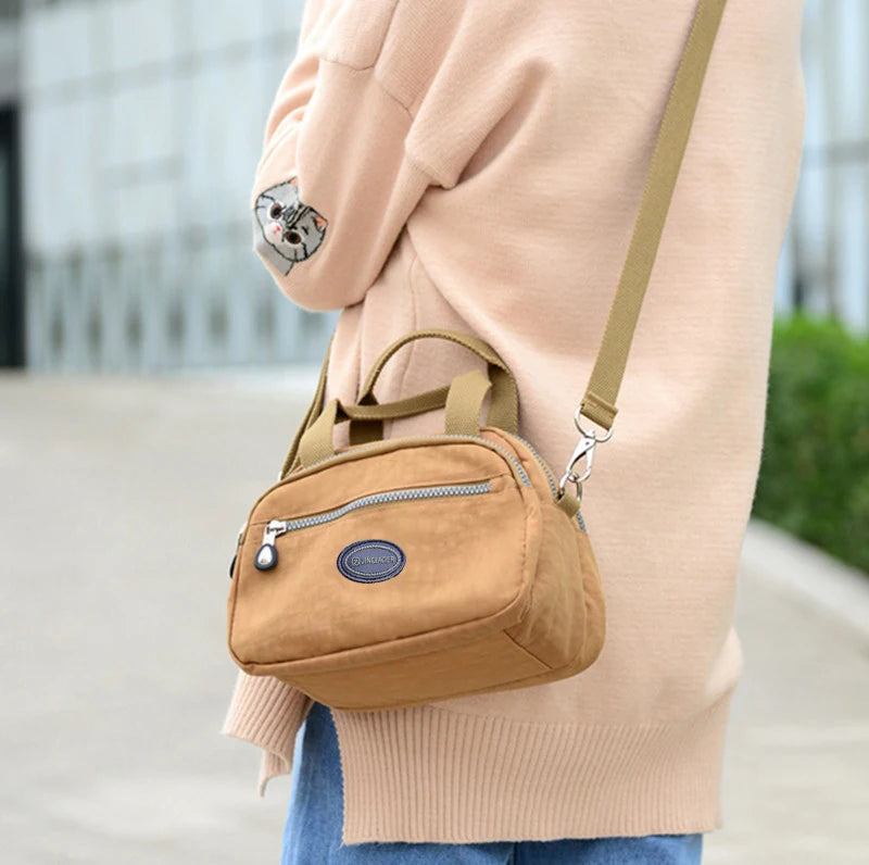 Waterproof Women Messenger Bag Small Shoulder Tote Crossbody Bag