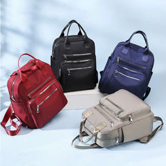 Dual-Use Double Backpack Handbag Outdoor Travel Red