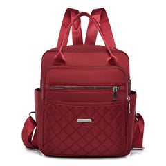Dual-Use Double Backpack Handbag Outdoor Travel Oxford Cloth Convenient
