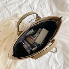 European/American Bucket Bag Chain Tote High Capacity