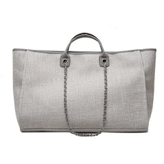 European/American Bucket Bag Chain Tote High Capacity