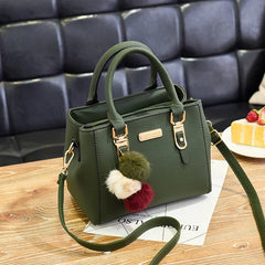 Women's Single Shoulder Bag Double Large Capacity Portable Cross-body Bag