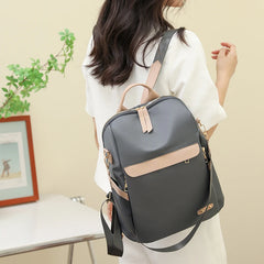 High Oxford Fabric Backpack Lightweight Teen School Bag