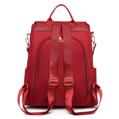 Lightweight Ladies Backpack Teen Girls Oxford Cloth Travel School Bag