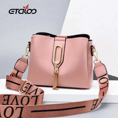 Crossbody Bag Shoulder Bag Women Bags PU Leather Bucket Bag