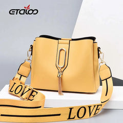 Crossbody Bag Shoulder Bag Women Bags PU Leather Bucket Bag