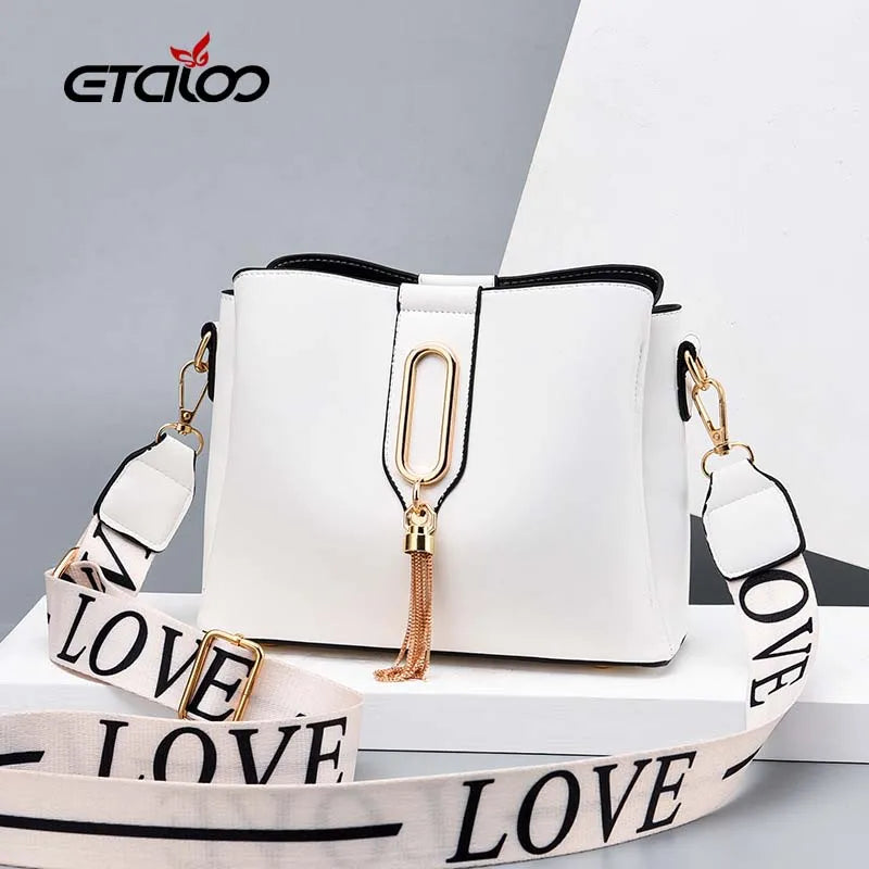 Crossbody Bag Shoulder Bag Women Bags PU Leather Bucket Bag