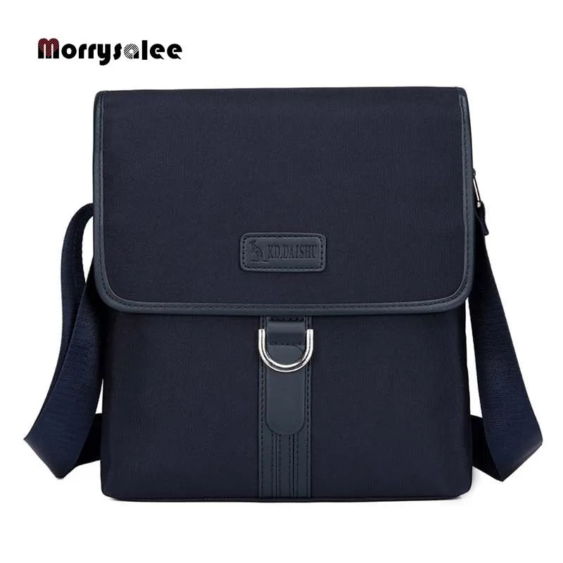 Men's Leather Messenger Bag Business Cross Body Briefcase