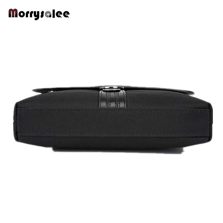 Men's Leather Messenger Bag Business Cross Body Briefcase