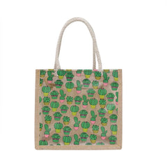 Canvas Transparent Fruit Handbag Soft Girl Shoulder Bag