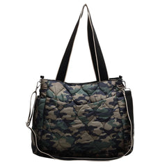 Cotton Padded Handbag Large Capacity Casual Ladies Quilted Crossbody Bag
