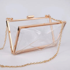 Transparent Jelly Acrylic Shoulder Bag Crossbody Clutch