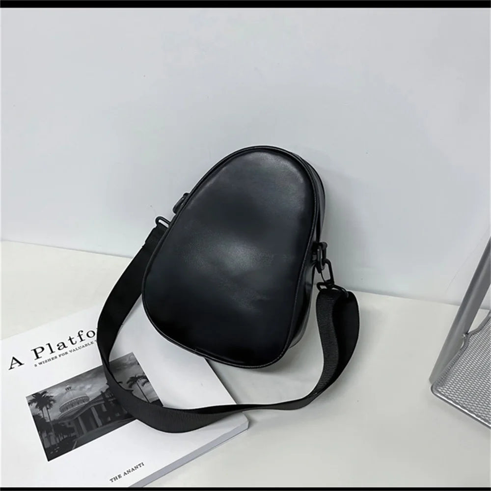 Funny Devil Personality Shoulder Bag Cute Clash Colors Satchel