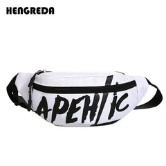 Hip Hop Crossbody Bag Waterproof Shoulder Messenger Short Trip Sport Chest Waist