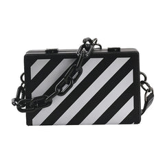 Mini Messenger Bag Small Shoulder Box Messenger Bag PU Leather Handbag